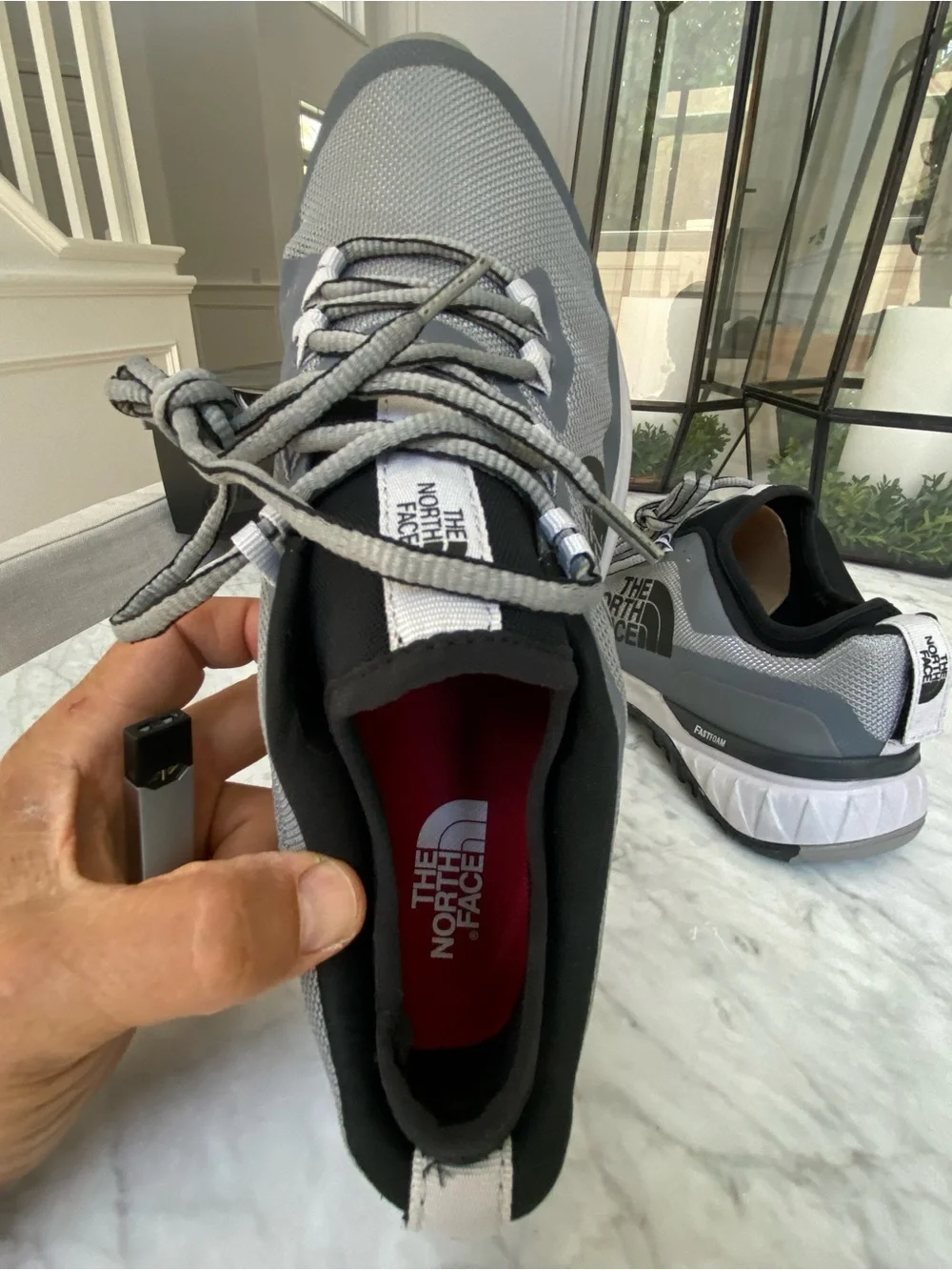 The North Face Men’s Ultra Traction Griffin Grey/TNF Black Shoes